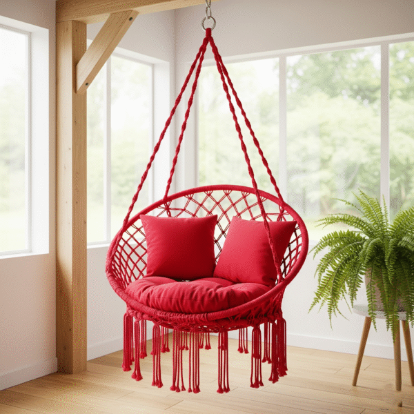Adult Chair Swing (30 Inch) । Heavy Duty Swing | 180-200 KG Capacity