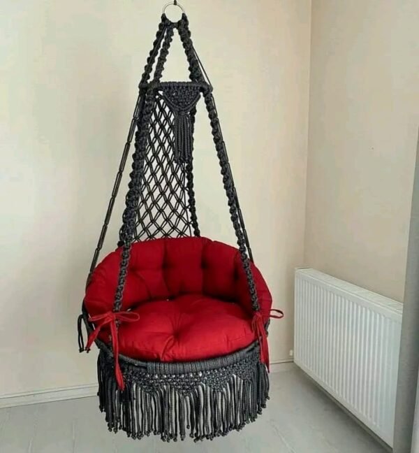 Adult Chair Swing (30 Inch) । Heavy Duty Swing | 180-200 KG Capacity - Image 4