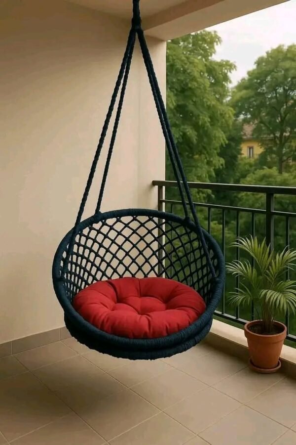 Adult Chair Swing (30 Inch) । Heavy Duty Swing | 180-200 KG Capacity - Image 3